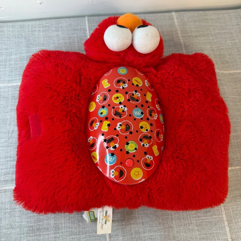 Pillow Pets Sesame Street Elmo Sleeptime Lite Night‎ Light Star Projector